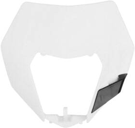 Polisport 8673100001 Headlight Mask For Ktm 350 And 500 Models White