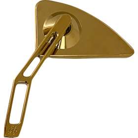 Pro-one Performance 102120tin Pro-one Mini Tear Drop Billet Mirror - Left Gold