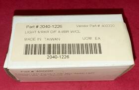 Pro-one Performance 2040-1226 Pro-one Perf.mfg. Amber Light Marker D/f With Cl New