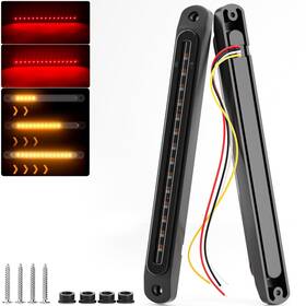Pseqt Pseqtw6r Pse Quart 10 Inch Led Trailer Tail Light Bar Brake Stop Turn Signal Lights Assembly I