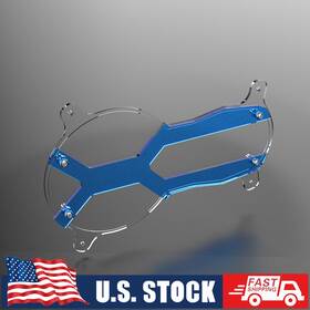 Ptmyi-moto Hpc-072-bu Headlight Guard For Bmw R1250gs Adventure - Edition 40 Years Gs 2021-2023 Blue