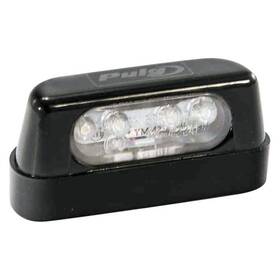 Puig 4646n Mig Style Black Led License Plate Light