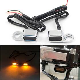 Raimukurijinusa 550732295200 For Harley Touring Street Glide 2014-2020 Led Turn Signal Indicator Running Lamp