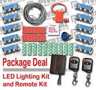 Remote Kit Fits Control Package Harley Install Hd Chrome Neon Light Led