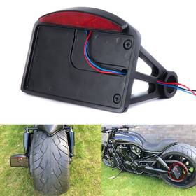 Rich Choices D-yueusqp95 Motorcycle Led License Plate Mount Holder Bracket With Tail Light Brake Light