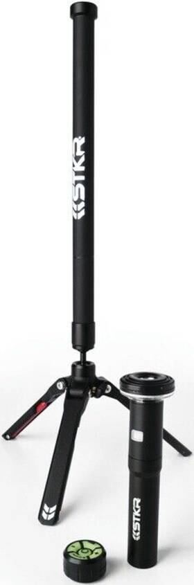 Risk Racing 12679 Stkr Fli-pro Telescopic Light 8 Ft. Black