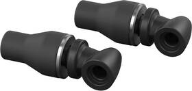 Rizoma 806891883391 Turn Signal Holder Light Unit Pair Black