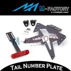 Rmdtnp1181us002 Adjustable Black Matte Rear Licence Plate Bracket Tail 699943065223
