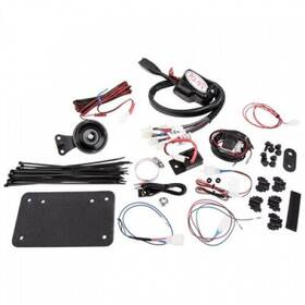 Ryco 8103a-8003 Utv Turn Signal/horn Kit White Accent / Amber Chase Signal Lights