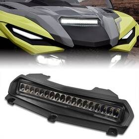 Sautvs Zp-yj-031102-002 Led Hood Scoop Light For Yamaha Rmax 1000 Front Auxiliary Spot White