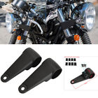 Sft01810 Motorcycle Motorbike Fork Mount Headlight Lamp Brackets For Harley Suzuki