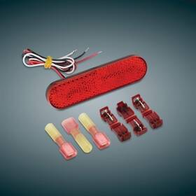 Show Chrome 16-119rs Led Marker Lights Pair Red Each 2040-2971 Sho16-119rs