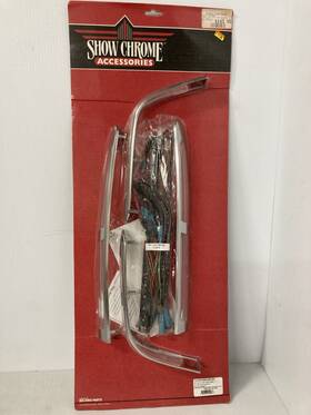 Show Chrome 52-732p Led Saddlebag Light Set Clear Lens