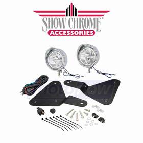 Show Chrome Mn/yz7z Focus Lower Driving Lights For 2018 Can-am Spyder F3 Limited Eg