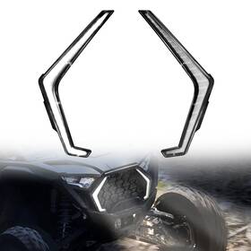 Slorimod Kti-030109-017 Led Grille Accent Fang Lights For Polaris Rzr Pro Xp/pro R/pro S