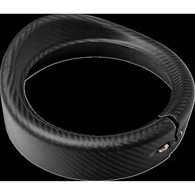 1508-3112 Slyfox Headlight Trim With Visor - 7 Inch Matte