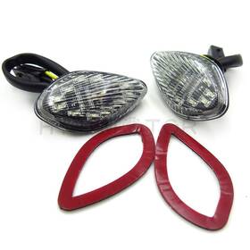 Smt-moto 722656978037 Smt- Clear Led Flush Mount Turn Signal Compatible With Honda Cbr 919 600 F3/f