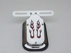 So-0002 Sun City New Chrome Flame Taillight Kit For Harley Davidson