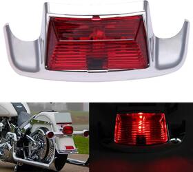 Sportfairings 584348931018 Led Rear Mudguard Trim Fender Tip Light For Harley Touring Electra Glide Softail