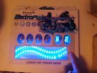 Street 1044654 Led Kit Proflex Motorcycle Blue Chrome Cases Fx Light