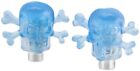 Street Fx Tire Technix Motion Activated Wheel Effects Skull Blue 1043902