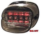 Super-led Plate Bal-3st Light 4 Tail License Laydown Smoked Style