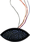 Taillight Cateye-billetbl Red Custom Black Eateye Universal Dynamics Signals