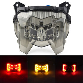 Taillight Integrated Turn Signal Lamp Smoke Lens For Yamaha Mt-09 2017-2020 Us