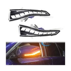 Teayir 778463795640 Pgone Dynamic Sequential Blink Led Side Mirror Turn Signal Light Strip Assemb