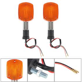 Tectech 3037014 33400-mb1-406 Rear Pair Turn Signal For Honda V45 Vf750c Vf700c With Stem