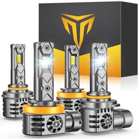 Termitor Teh1105z200206 H11/h9/h8 9005/hb3 Led Light Bulb Combo 100000lm 1200% Brighter 11
