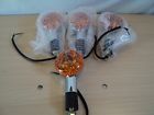 Tl074 Kapsomoto New Universal Motorcycle Turn Signal Lights Set Of