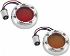 Tr262370 Arlen Ness Led Fire Ring Kit Amber Lens Chrome Trim