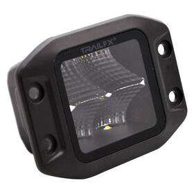 Trailfx 2x2cffmb Black Series Flush Mount 3 Inch 20w Cube Flood Beam Led Light
