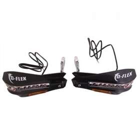 Tusk 1285740001 Mx D-flex Mc Handguards With Turn Signals Black