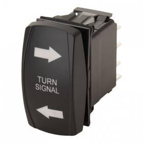 Tusk B1201-05502bk Accessory Rocker Switch Turn Signal