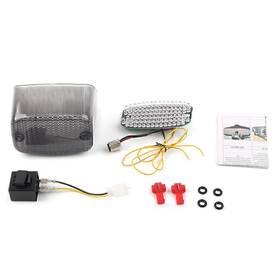 Twoagain 550720963814 Motorcycle Led Taillight Brake Lamp For Yamaha Vmax 1985-2007 Virago 700 750 Us