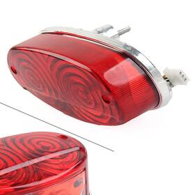 Twoagain 550721850175 12v Rear Tail Brake Lamp Light For 110cc 125cc 150cc Quad Dirt Bike Atv 4 Us