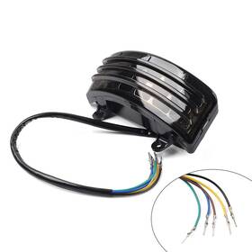 Twoagain 550721899136 Tri-bar Led Rear Tail Brake Mudguard Light Fit Harley Road King Street Glide