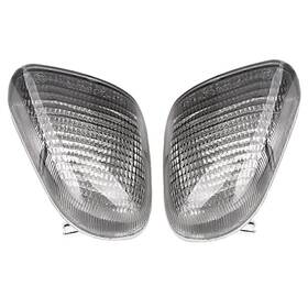Twoagain 550731657559 Motorcycle Smoke Rear Turn Signal Indicators Fit Kawasaki Ninja Zx11 1993-2001