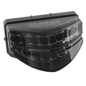Twoagain Tube-47yf009 Smoke Led Taillight Fit Honda Cbr 600 F4i 01 02 03 With Turn Signal Lamp Us