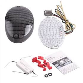 Twoagain Tube-47yftzbu104b 1x Led Taillight Integrated Turn Signal For Buell Blast Firebolt 02 03 Smoke Us