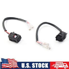 Type 2-wire Turn Signal Connector Wire Harness Pair Motorcycle For Yamaha Mt10