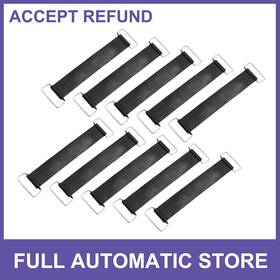 Uauto1 726215680522 10 Pcs Motorcycle Bettery Fixed Holder Rubber Strap Band Bandge 15cm/5.9 Inch Long