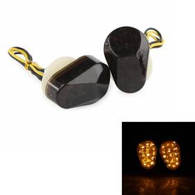 Uiem 4 834561186855 Flush Mount Turn Signal 12 Leds Blinker Light For Kawasaki Ninja Zx6r&zx9r &z750