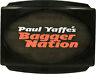 Uslp3-s-b Baggernation Stealth License Frame Black For Stock Touring