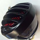 Usmt401-light-bk Httmt Motorcycle Black Plastic Grille Ribbed Round Led 630937480875