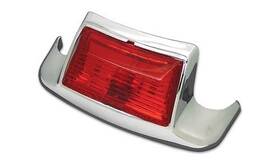 V-twin 50-1026 Chrome Rear Fender Tip With Light For Harley Softail Touring #59658-79