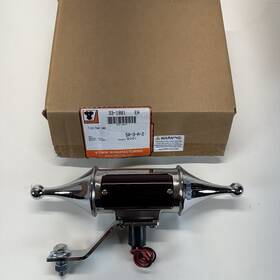 V-twin Manufacturing 33-1881 V-twin Finch Pawn Lamp Chrome Smoked Lense For Harley Davidson