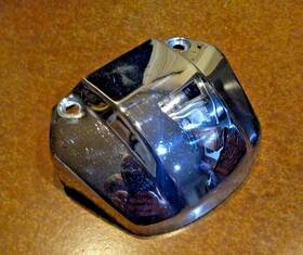 V-twin Manufacturing 67884-90 Chrome Solid Headlight Hood Cover Harley Xl Sportster Fx Superglide